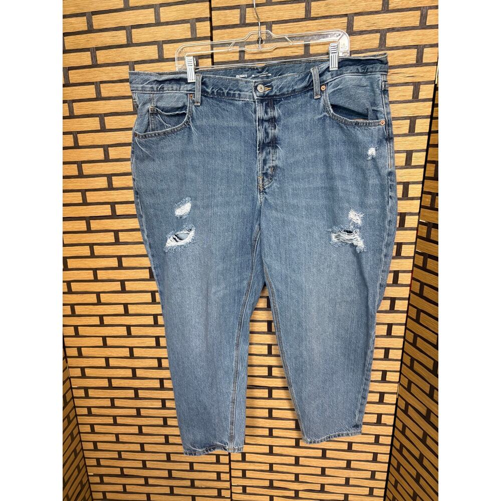 Old Navy High Rise Slouchy Taper Jeans Size 18‎